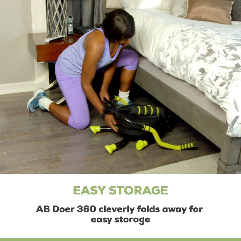 AB Doer 360: AB Doer 360 Fitness System Provides an Abdonimal and Muscle Activating Workout with Aerobics to Burn Calories and Work Muscles Simultaneously!