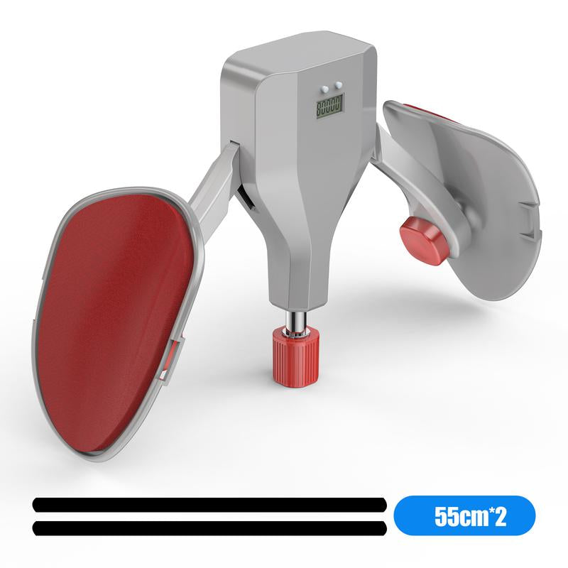 Thigh Master Adjustable Kegel Exerciser Home Gym Fitness Hip Pelvic Floor Trainer for Women Men Inner Thigh Toner Leg Strengthening Machine Muscle Training Device 35KG Black Healthcare Equipment 55Cm²