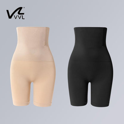 VVL Women'S Seamless Design with Built-In Gusset, High Waist Butt-Lifting Breathable Yoga Shorts Faja Shapewear for Women Shorts