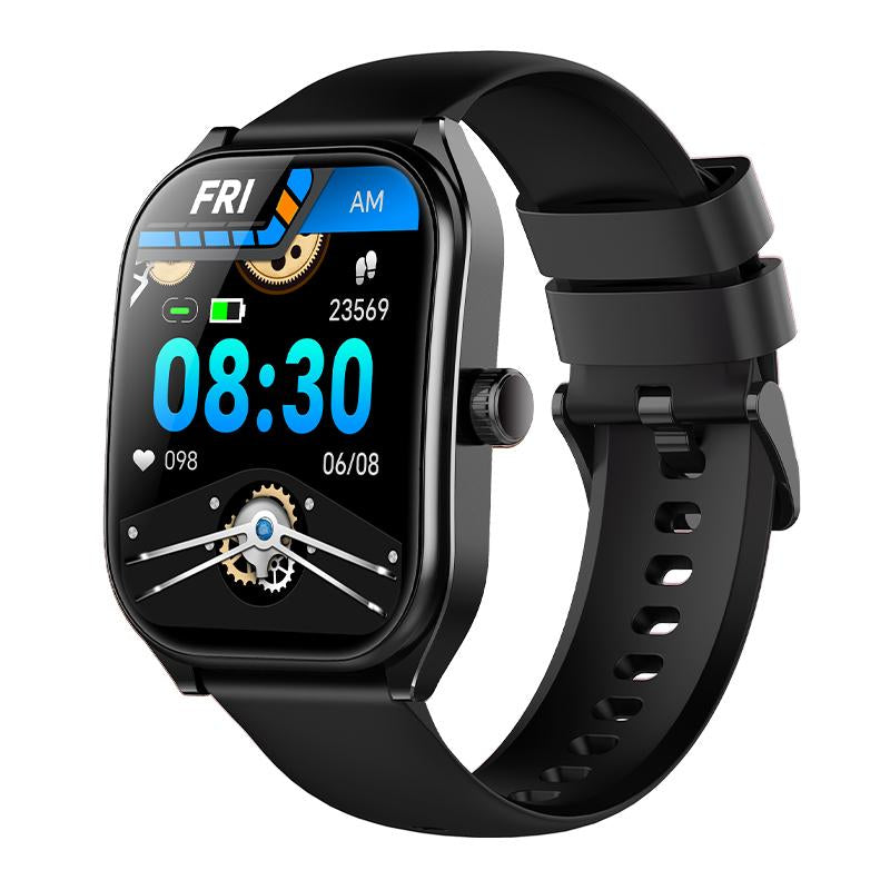 Aolon Curve Smart Watch 2.01" Screen IP68 Waterproof, Wireless Calling, 100+ Sports Modes, Health Monitoring, Assistant Weather Push, Stopwatch, Timer, Stopwatch and Otherfunctions, Compatible with Android and Iphone Phones