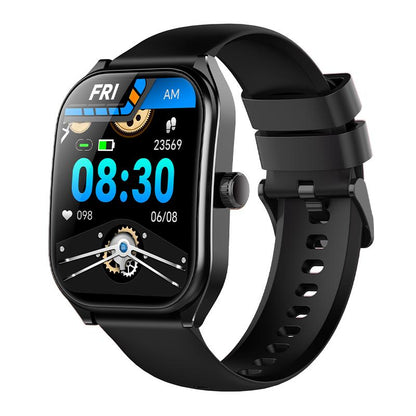 Aolon Curve Smart Watch 2.01" Screen IP68 Waterproof, Wireless Calling, 100+ Sports Modes, Health Monitoring, Assistant Weather Push, Stopwatch, Timer, Stopwatch and Otherfunctions, Compatible with Android and Iphone Phones