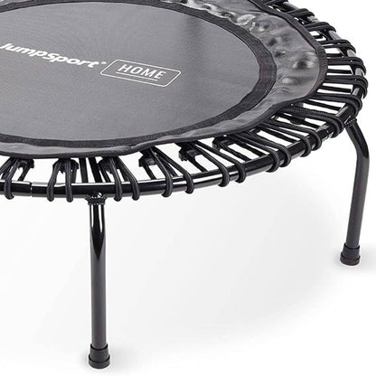 Jumpsport round Home Fitness Indoor Mini Rebounder Trampoline for Adults, Black
