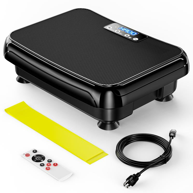 Vibration Plate Exercise Machine: TISSCARE Vibrating Plates for Lymphatic Drainage and Weight Loss, 300Lbs Capacity Full Body Power Shake Workout Platform for Home Cardio Fitness