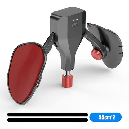 Thigh Master Adjustable Kegel Exerciser Home Gym Fitness Hip Pelvic Floor Trainer for Women Men Inner Thigh Toner Leg Strengthening Machine Muscle Training Device 35KG Black Healthcare Equipment 55Cm²