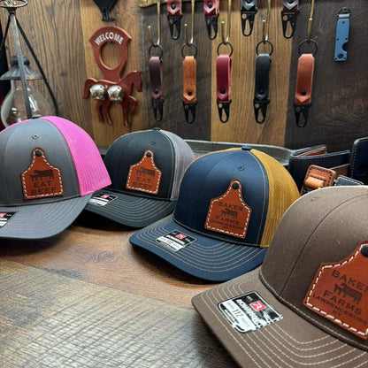 Cow Tag, Ear Tag, Dairy Farm, Cow Farmer, Custom Farm Hat, Farmer, Rancher, Farming, Cattle Hat, Livestock Hat, Gift, His Her, Dad Hat, Trucker Hat, Country Hat, Farmers Hat