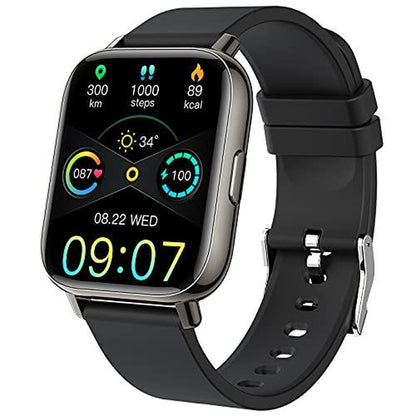 Smartwatch with Built-In AI Chatbot (Calls Received/Made), 1.91-Inch Unisex Model, Supports over 112 Fitness Activity Tracking, Calorie Burn/Sleep Monitoring, IP68 Waterproof Pedometer, Compatible with Android and Ios Systems.