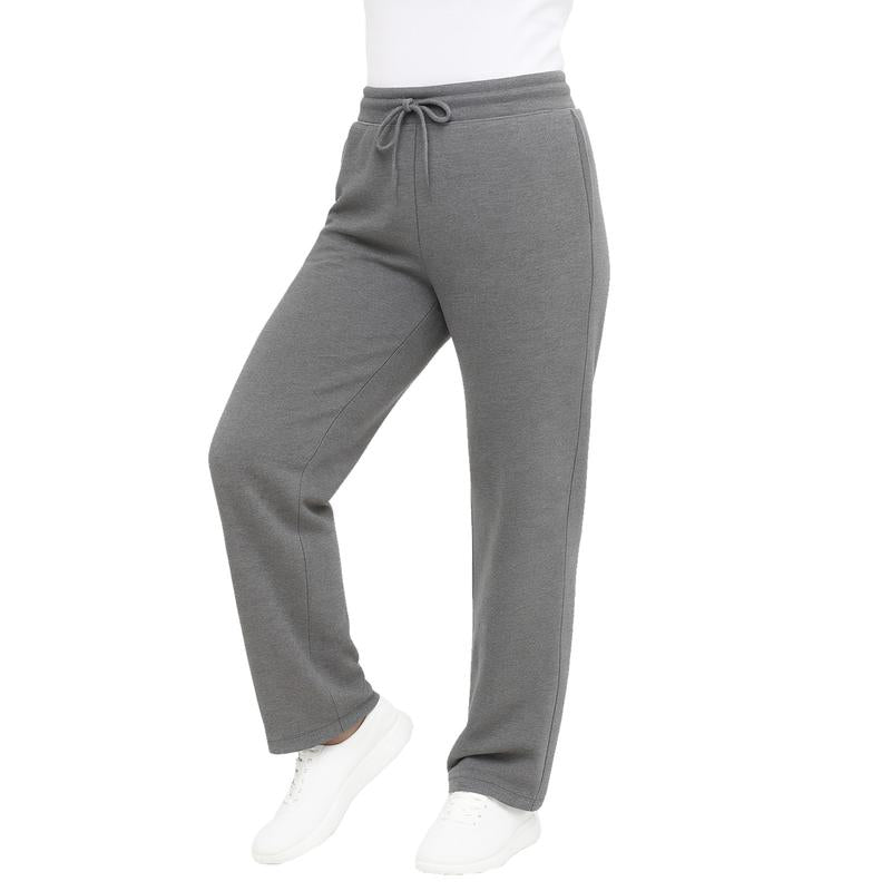 Women'S 3-Pack Loose-Fit Classic Heavyweight Fleece Sweatpants with Open Bottom (S-3XL)