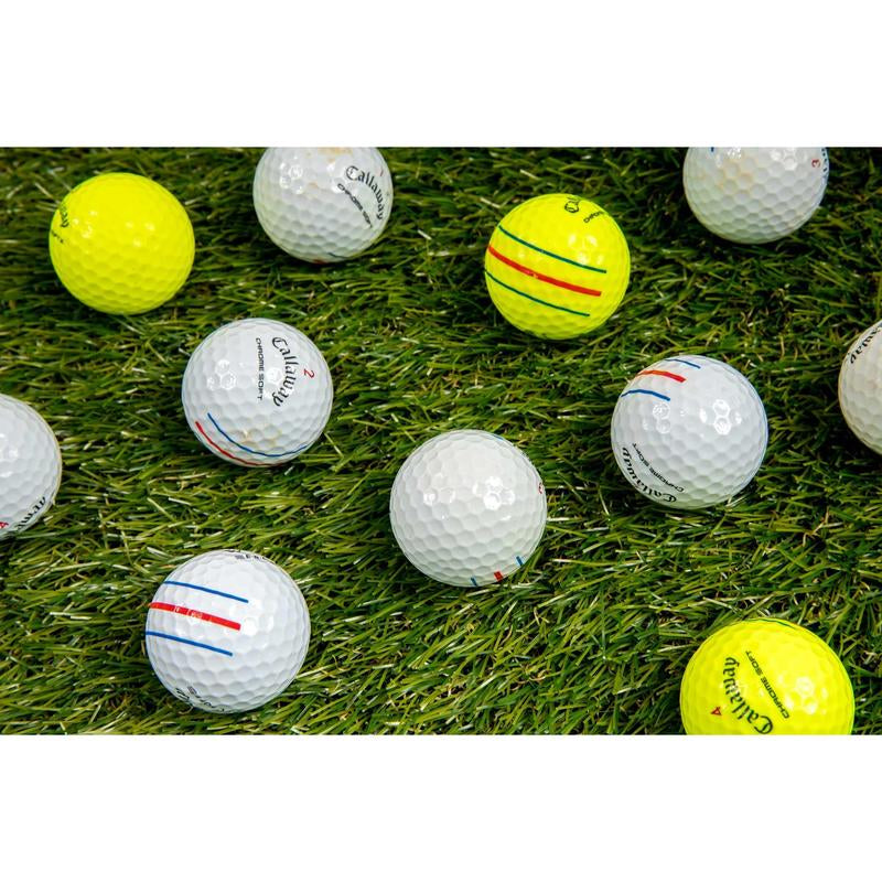 Callaway ERC Soft, Chrome Soft Triple Track Golf Balls Mix