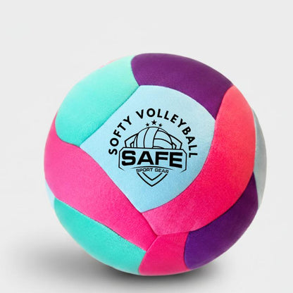 Softy Volleyball - Teal - Super Soft Volleyball Designed for inside Your House